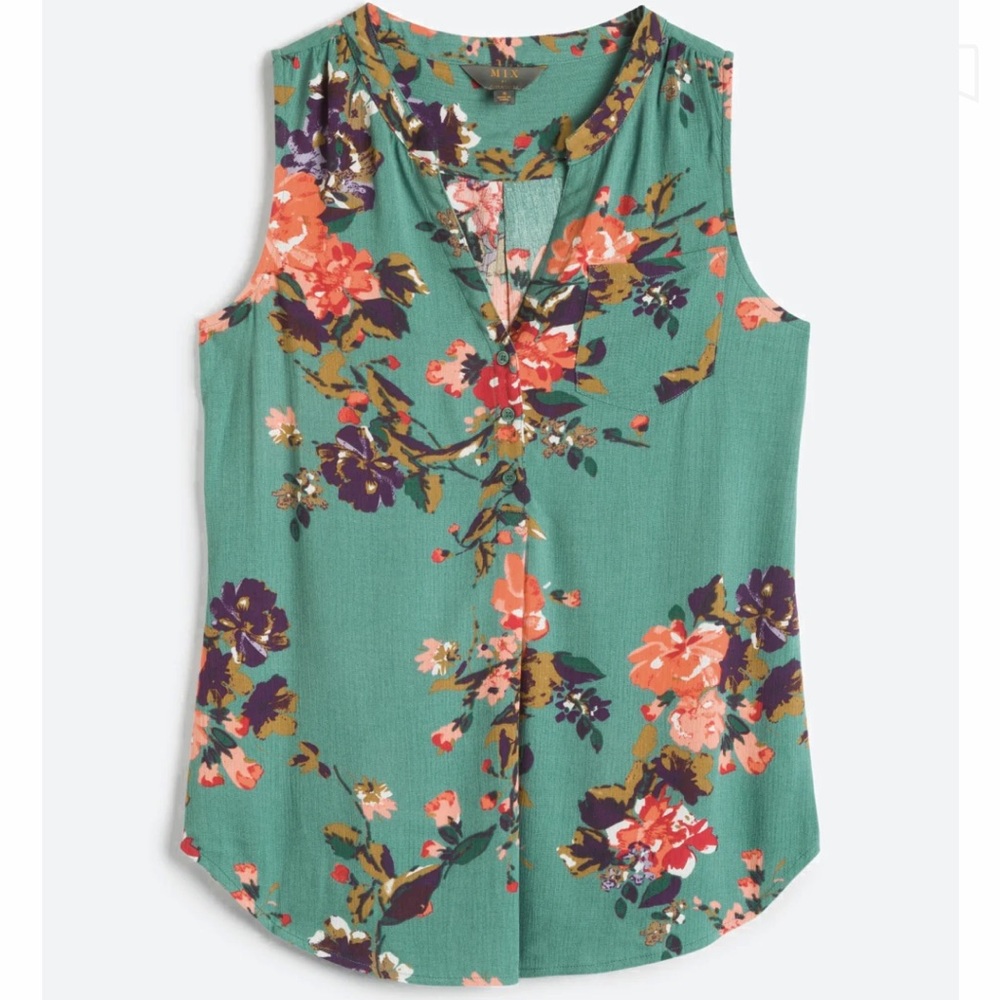 💟 2 for $15
Like New! Market & Spruce Prat Henley Sleeveless Top